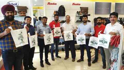 Income Tax Social Responsibility team Ludhiana spread the message against single-use plastic