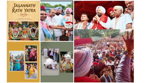 Thousands-Of-Devotees-Gathered-For-The-Lord-Jagannath-Rath-Yatra-In-Ludhiana-Several-Prominent-Figures-Including-Bjp-President-Dhillon-Sought-Blessings
